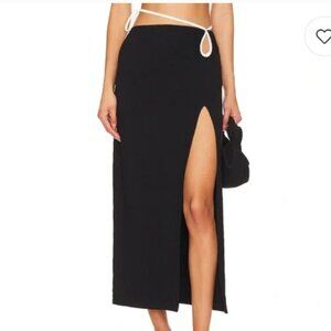 LSPACE | Monae Skirt in Black & Cream
